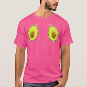 Avocado Breasts Funny Vegan Guacamole Frauen T-Shirt