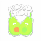 Avocado Brother Aufkleber (Vorderseite)