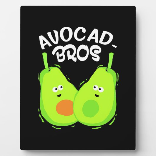 Avocado Brother Fotoplatte (Vorderseite)