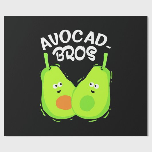 Avocado Brother Geschenkpapier (Flach)