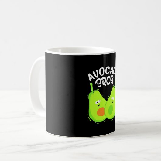 Avocado Brother Kaffeetasse (Vorderseite Links)