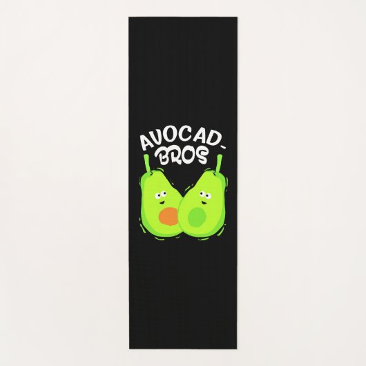 Avocado Brother Yogamatte (Vorderseite)