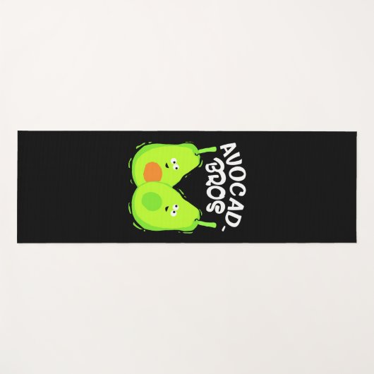 Avocado Brother Yogamatte (Vorderseite (Horizontal))