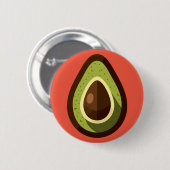 Avocado Button (Vorne & Hinten)