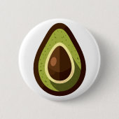 Avocado Button (Vorderseite)