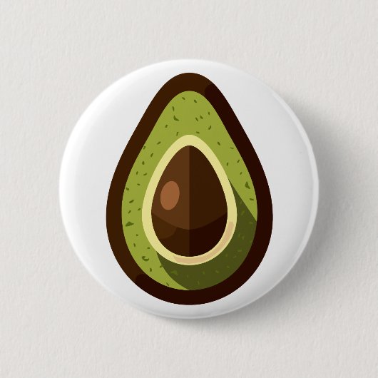 Avocado Button (Vorderseite)