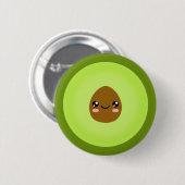 Avocado Button (Vorne & Hinten)
