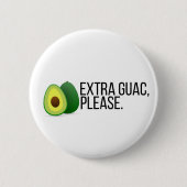 Avocado-Button Button (Vorderseite)