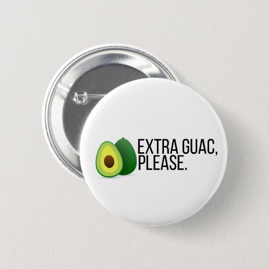 Avocado-Button Button (Vorne & Hinten)