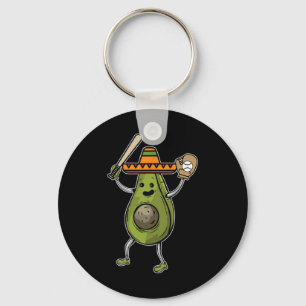Avocado Bysebyll Cinco De Mayo Funny Avogato Mexic Schlüsselanhänger
