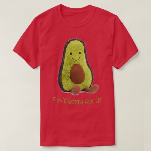 Avocado Cartoon T-Shirt (Design vorne)