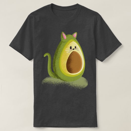 Avocado cat 4 T-Shirt (Design vorne)
