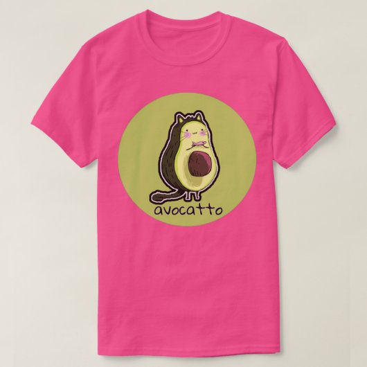 Avocado cat Classic TShirt (Design vorne)