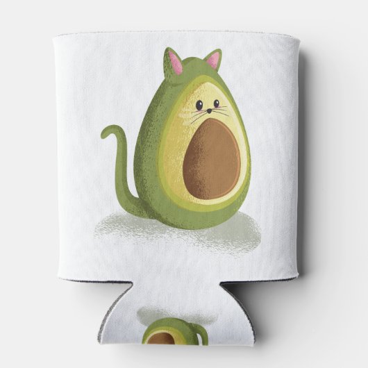 Avocado Cat Dosenkühler (Rückseite)