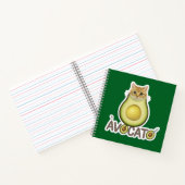 Avocado Cat Kitty Notizblock (Innenseite)
