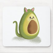 Avocado Cat Mousepad (Vorne)