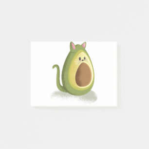 Avocado Cat Post-it Klebezettel