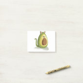 Avocado Cat Post-it Klebezettel (Auf Schreibtisch)