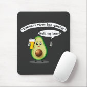 Avocado Challenge Mousepad (Mit Mouse)