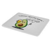 Avocado Challenge Schneidebrett (Ecke)