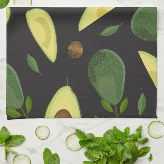 Avocado Cloth Placemat Geschirrtuch (Gefaltet)