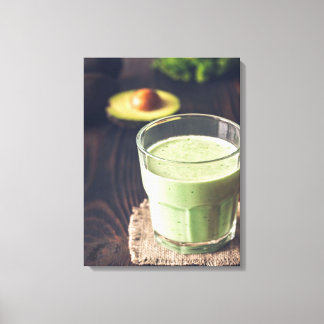 Avocado Coconut Smoothie | Lover-Geschenk Leinwanddruck