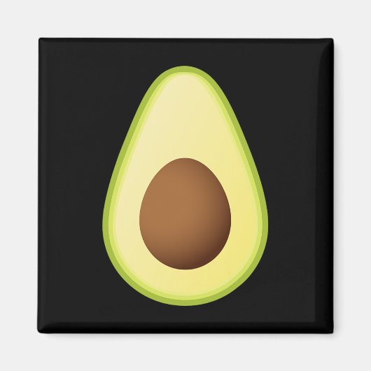 Avocado Costume Fruchtsaft Halloween Magnet (Vorne)