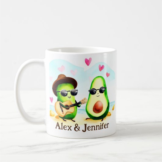 Avocado Couple Kaffeetasse (Links)