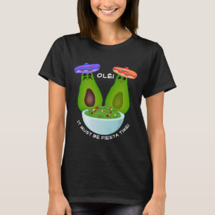 Avocado Couple und Guacamole T-Shirt