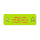 Avocado Cuddles Pink und Green (Vorne)