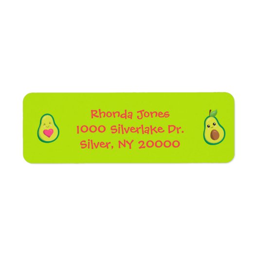 Avocado Cuddles Pink und Green (Vorne)