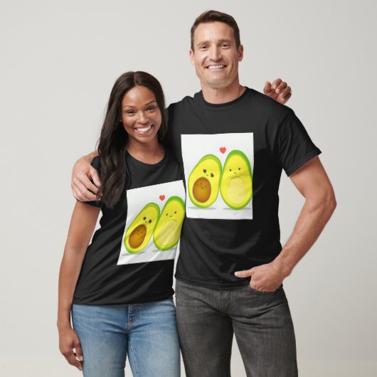 avocado cute pattern ilustration T-Shirt (Unisex)