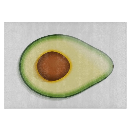 Avocado Cutting Board Schneidebrett (Vorderseite)