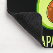 Avocado Dad Papacado Funny Daddy Father Avocado  Mousepad (Ecke)