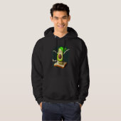 Avocado Dancing on Toast Cute Avocado Bread Foodie Hoodie (Vorne ganz)