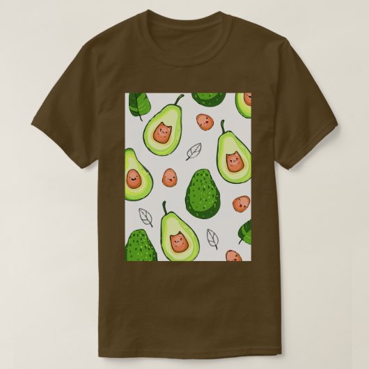 Avocado Delicate Frucht 1 T-Shirt (Design vorne)