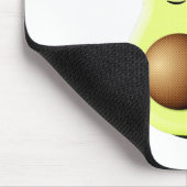 Avocado der König aller Früchte Mousepad (Ecke)