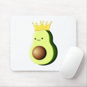 Avocado der König aller Früchte Mousepad (Mit Mouse)