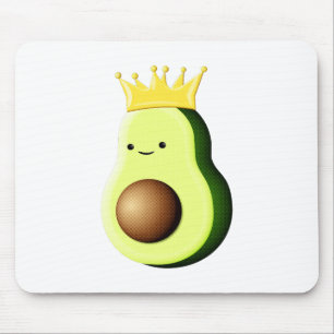 Avocado der König aller Früchte Mousepad