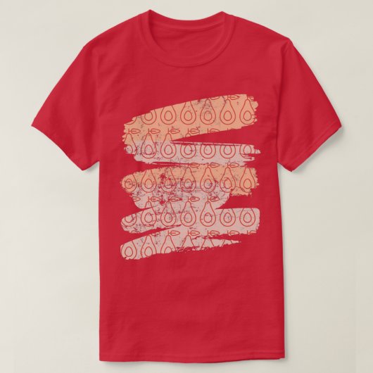 Avocado-Design12 T-Shirt (Design vorne)