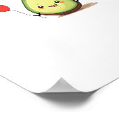 Avocado-Design, Avocado-Thema Poster (Ecke)