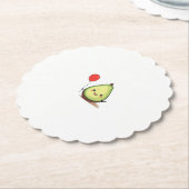 Avocado-Design, Avocado-Thema Untersetzer (angewinkelt)