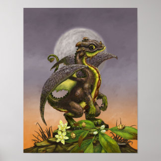 Avocado Dragon 11x14 (4x6 und höher) Poster