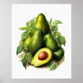 AVOCADO druckbar Poster (Vorne)