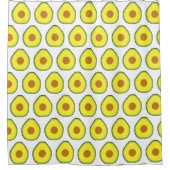Avocado Duschvorhang (Vorderseite)