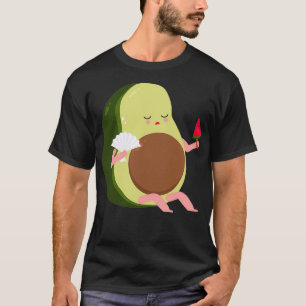 Avocado erschöpft T-Shirt