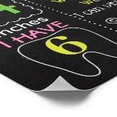 Avocado Erste Geburtstagskatone Poster (Ecke)