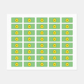 Avocado Etiketten (Blatt)