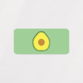 Avocado Etiketten (Design 2)