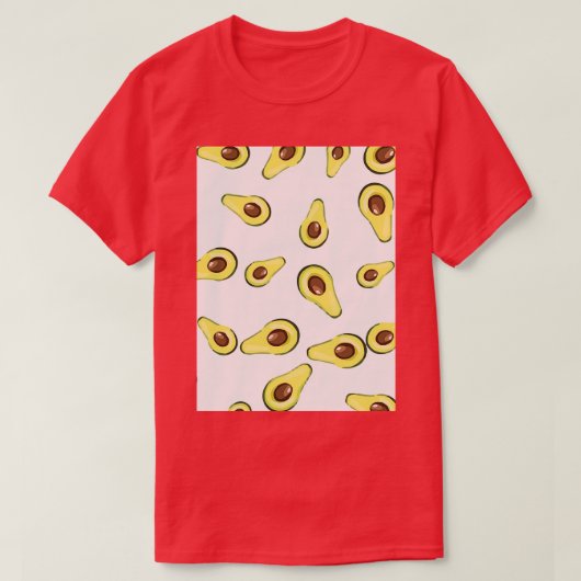 Avocado Exotic Frucht T-Shirt (Design vorne)
